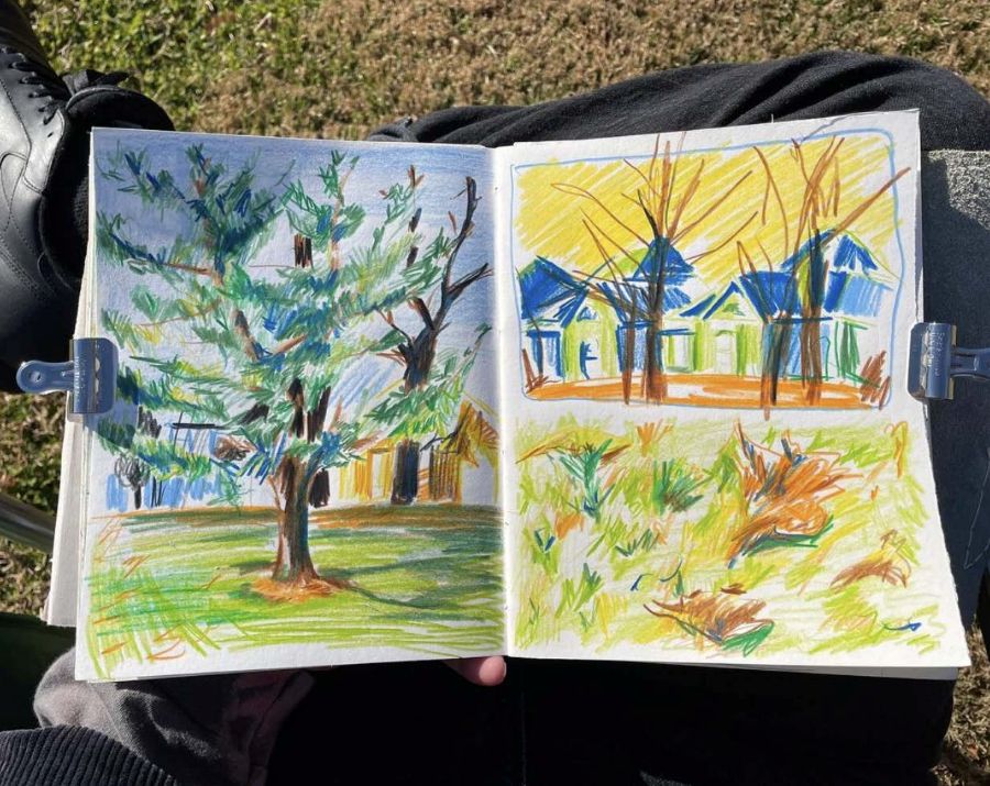 Eugene Sarmiento, Sketchbook Spreads