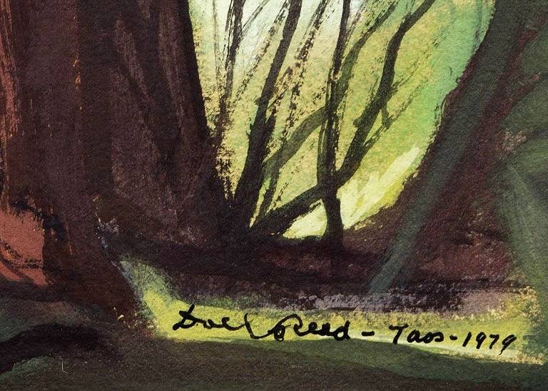 Painting by Doel Reed