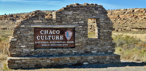 Chaco Culture park sign
