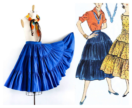Martha Reed's signature skirt design